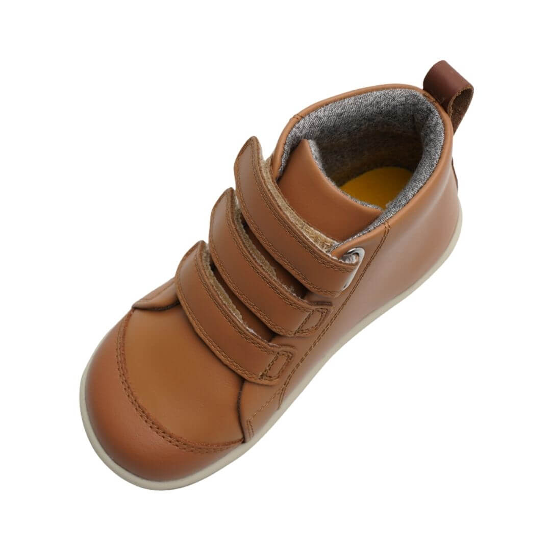 Caramel Hi Court Sneakers from Bobux