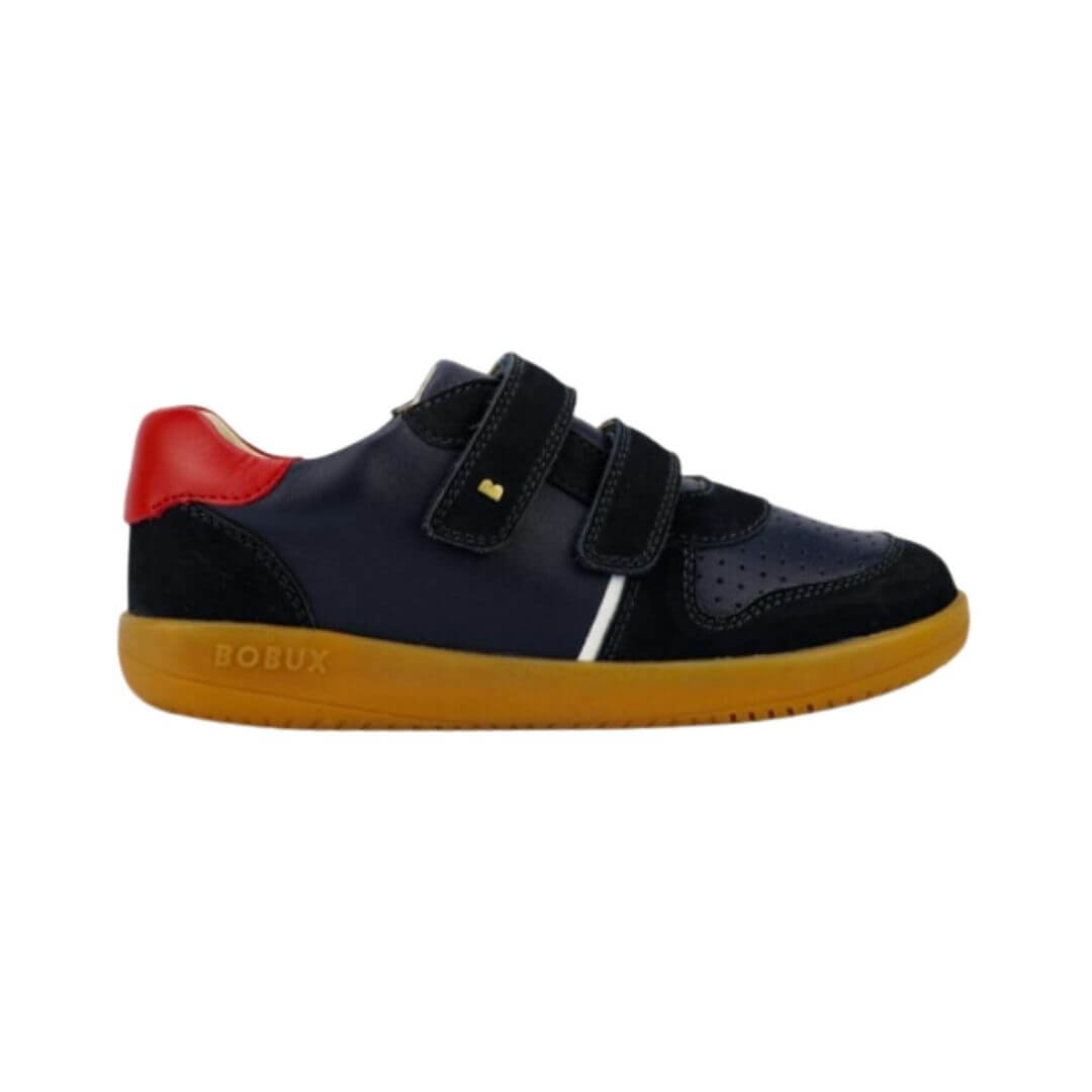 Riley Kids+ in Navy Red from Bobux