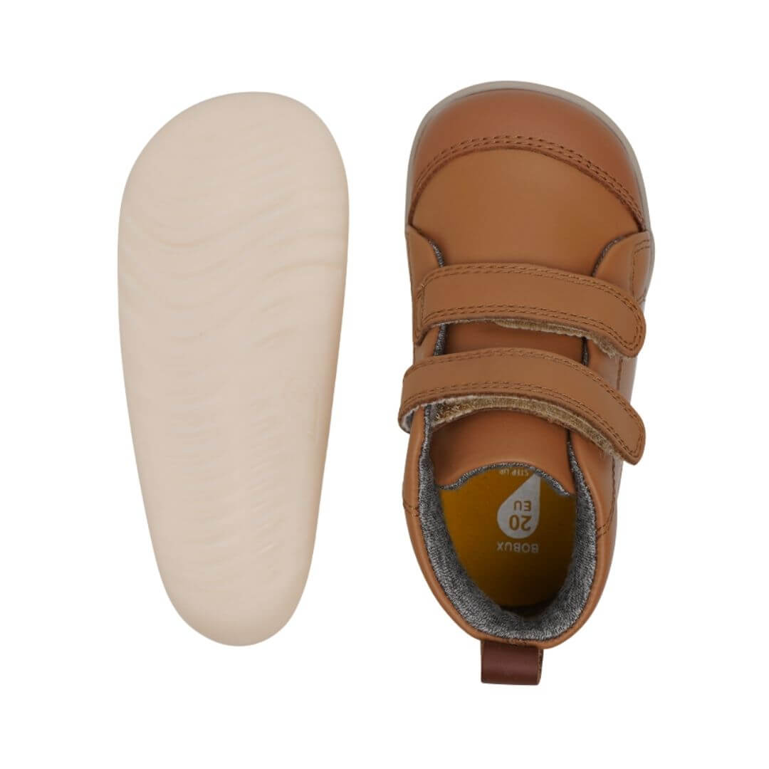 Hi Court Step Up Caramel Sneaker from Bobux